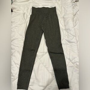 Aoxjox Seamless Army Green Leggings with Great Compression